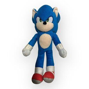 Sonic the Hedgehog 2 Movie Sonic 2022 Height 9 Inches Tall Basic Soft Plush Toy